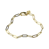 Clip Chain Bracelet - Gold 4mm