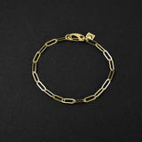 Clip Chain Bracelet - Gold 4mm