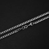 Cuban Accent Chain x Infinity - Silver 5mm