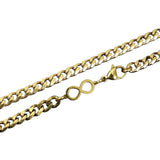 Cuban Accent Chain x Infinity - Gold 5mm