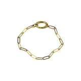 Keeper Clip Bracelet - Gold 4mm