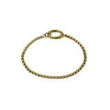 Keeper Box Chain Bracelet - Gold 3mm