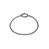 Keeper Box Chain Bracelet - Silver 3mm