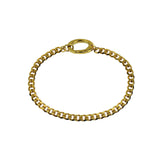 Keeper Cuban Bracelet - Gold 5mm