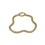 Keeper Cuban Bracelet - Gold 5mm