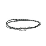 Cord Bracelet - Silver x Ghost Camo