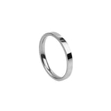 Minimal Flow Ring - Silver