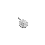 North Star Coin Amulet - Silver