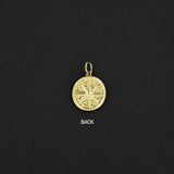 North Star Coin Amulet - Gold