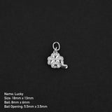 Lucky Clover Amulet - Silver
