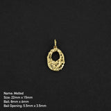 Melted Amulet - Gold