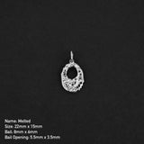Melted Amulet - Silver