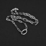 Keeper Clip Chain - Silver 4mm
