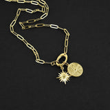 North Star Amulet - Gold