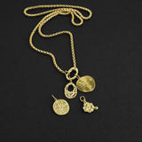 North Star Coin Amulet - Gold
