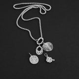 Lucky Clover Amulet - Silver