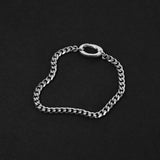 Keeper Cuban Bracelet - Silver 5mm