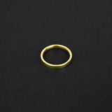 Minimal Flow Ring - Gold