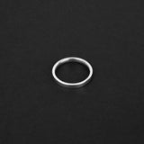 Minimal Flow Ring - Silver