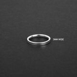 Minimal Flow Ring - Silver