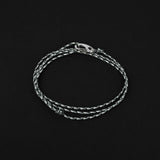 Cord Bracelet - Silver x Ghost Camo