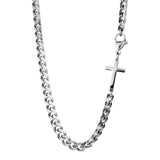 Cuban Accent Chain x Prime Cross - Silver 5mm