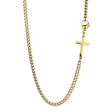 Cuban Accent Chain x Prime Cross - Gold 3mm