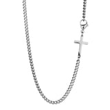Cuban Accent Chain x Prime Cross - Silver 3mm