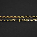 Cuban Accent Chain x Prime Cross - Gold 5mm