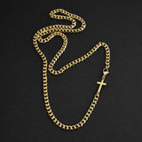 Cuban Accent Chain x Prime Cross - Gold 5mm