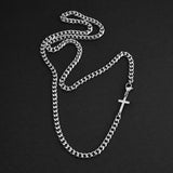 Cuban Accent Chain x Prime Cross - Silver 5mm
