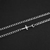 Cuban Accent Chain x Prime Cross - Silver 5mm