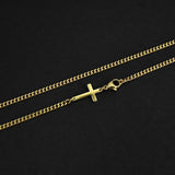 Cuban Accent Chain x Prime Cross - Gold 3mm