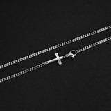 Cuban Accent Chain x Prime Cross - Silver 3mm