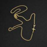 Cuban Accent Chain x Prime Cross - Gold 3mm