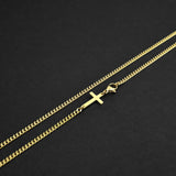 Cuban Accent Chain x Prime Cross - Gold 3mm