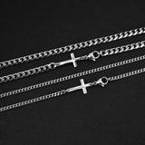 Cuban Accent Chain x Prime Cross - Silver 3mm