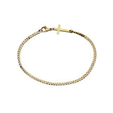 Cuban Accent Bracelet x Prime Cross - Gold 3mm