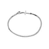 Cuban Accent Bracelet x Prime Cross - Silver 3mm