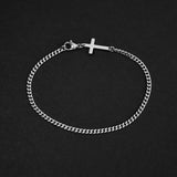 Cuban Accent Bracelet x Prime Cross - Silver 3mm