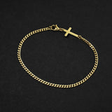 Cuban Accent Bracelet x Prime Cross - Gold 3mm