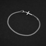 Cuban Accent Bracelet x Prime Cross - Silver 3mm