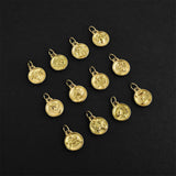 Star Zodiac Amulet - Gold