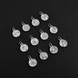 Star Zodiac Amulet - Silver