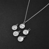 Star Zodiac Amulet - Silver
