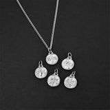 Star Zodiac Amulet - Silver