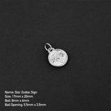 Star Zodiac Amulet - Silver