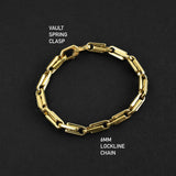 Lockline Vault Bracelet - Gold 6mm