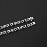 Cuban Fusion Bracelet - Silver 7mm