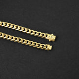 Cuban Fusion Bracelet - Gold 7mm